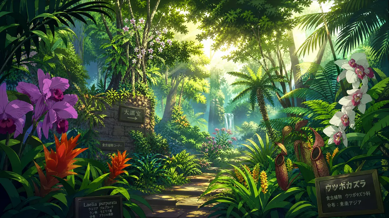 茄子视频热带雨林稀有植物视频教程：探秘亚马逊植物王国视频演示