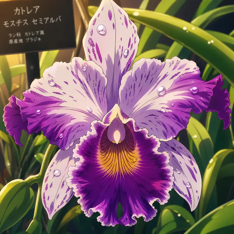 茄子视频兰花植物测评视频演示：50种珍稀兰花植物视频全解析